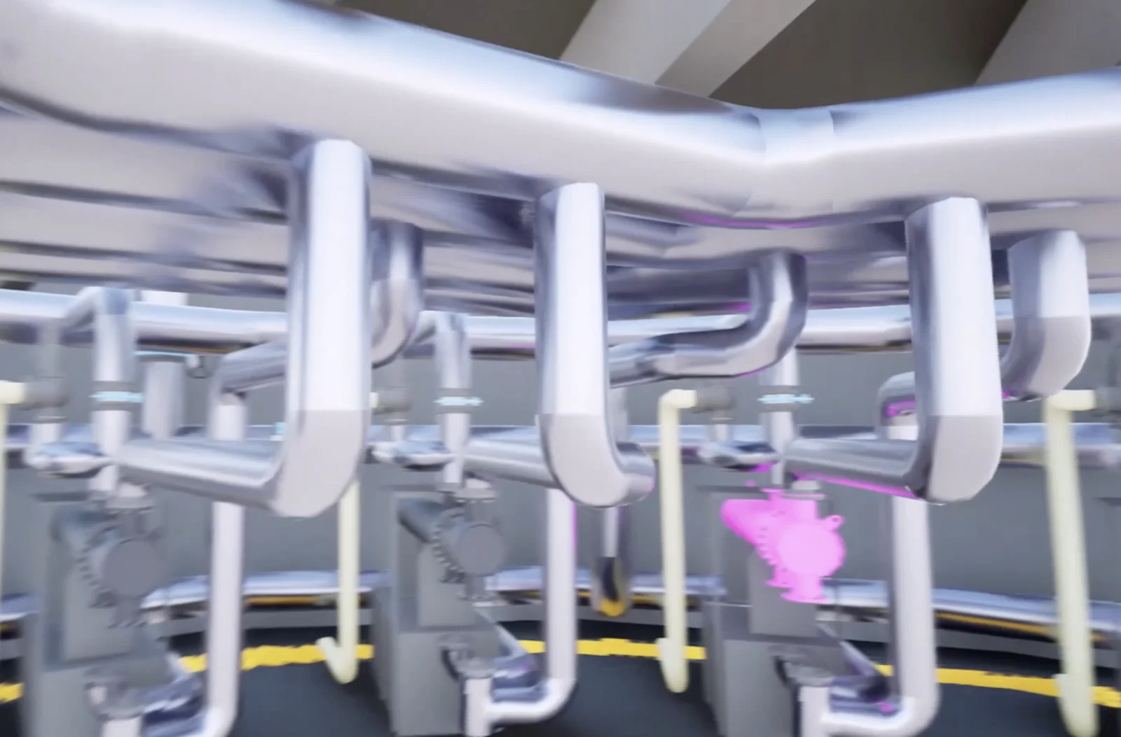 Modélisation 3D intérieure des réseaux thermiques de la centrale du ZooParc de Beauval