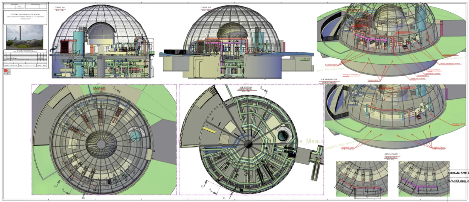 Plan 3D dimensionnement